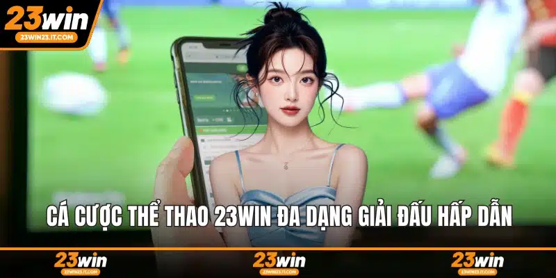 Cá cược thể thao 23WIN đa dạng giải đấu hấp dẫn