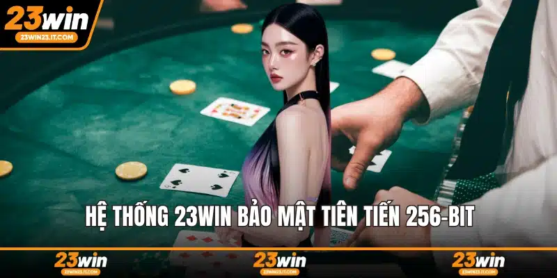 Hệ thống 23WIN bảo mật tiên tiến 256-bit