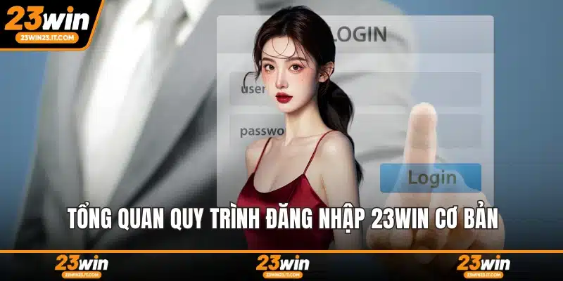 Tổng quan quy trình đăng nhập 23WIN cơ bản